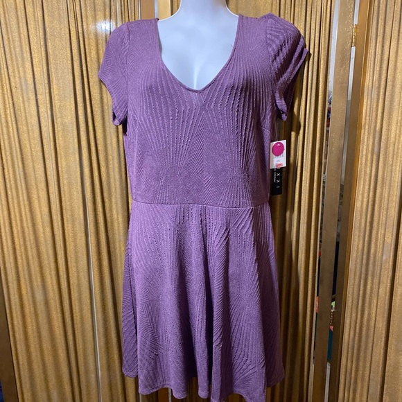3/$15 Trixxi NWT purple dress - Picture 3 of 4